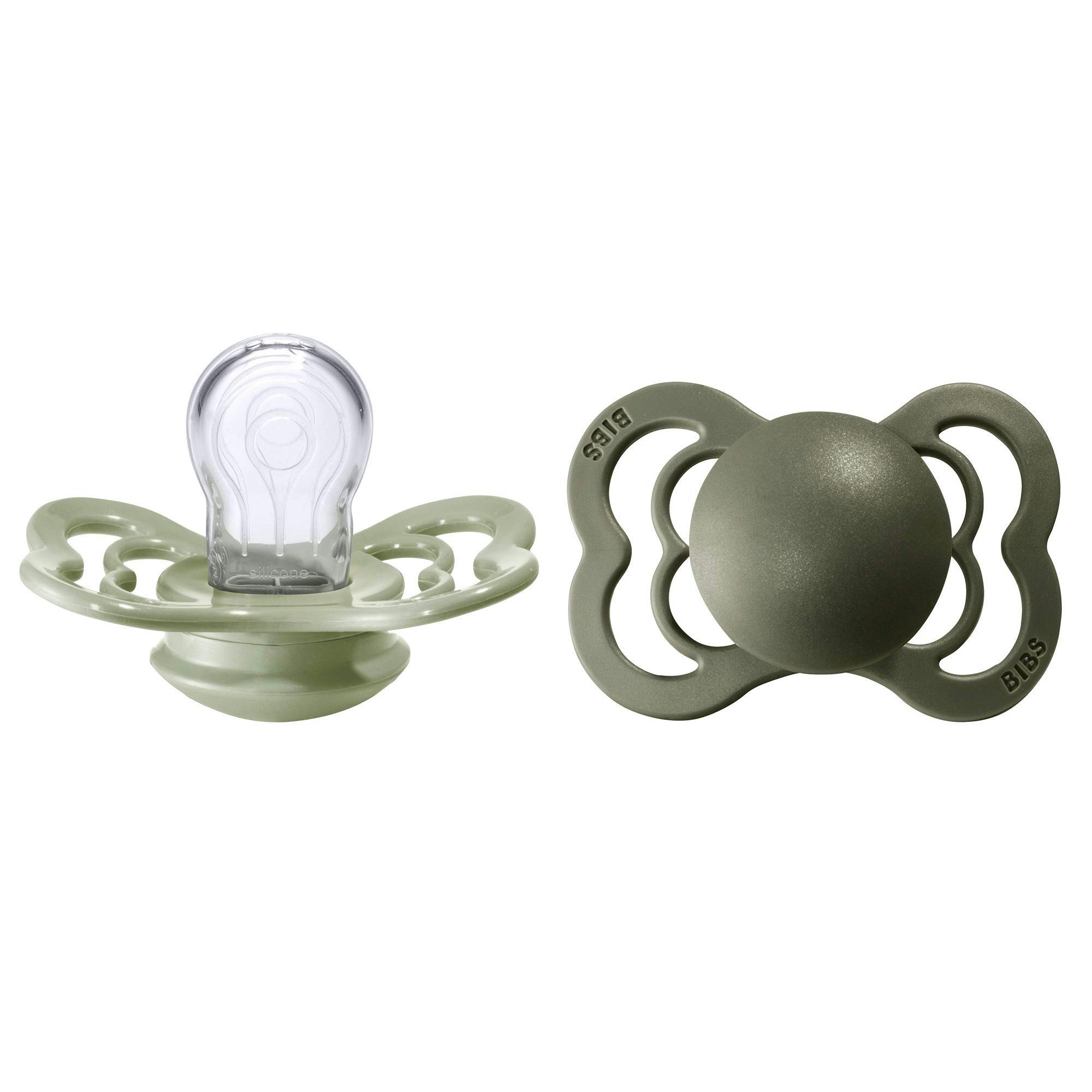 Nappar 2-pack Sage/Hunter Green - Bibs Supreme stl2