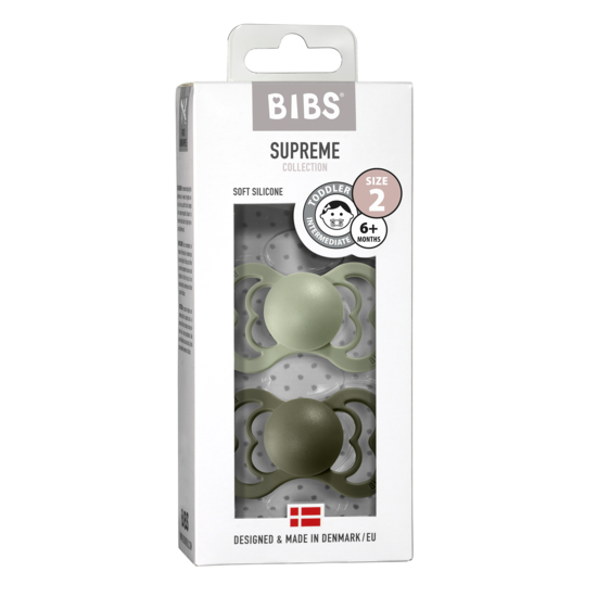 Nappar 2-pack Sage/Hunter Green - Bibs Supreme stl2