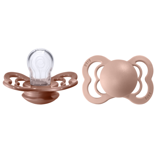Nappar 2-pack Woodchuck/Blush - Bibs Supreme stl2