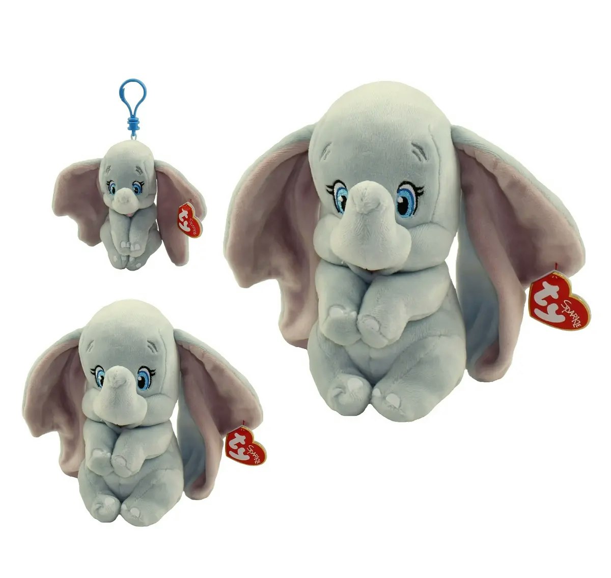 Dumbo TY Nyckelring Elephant clip - Ljud