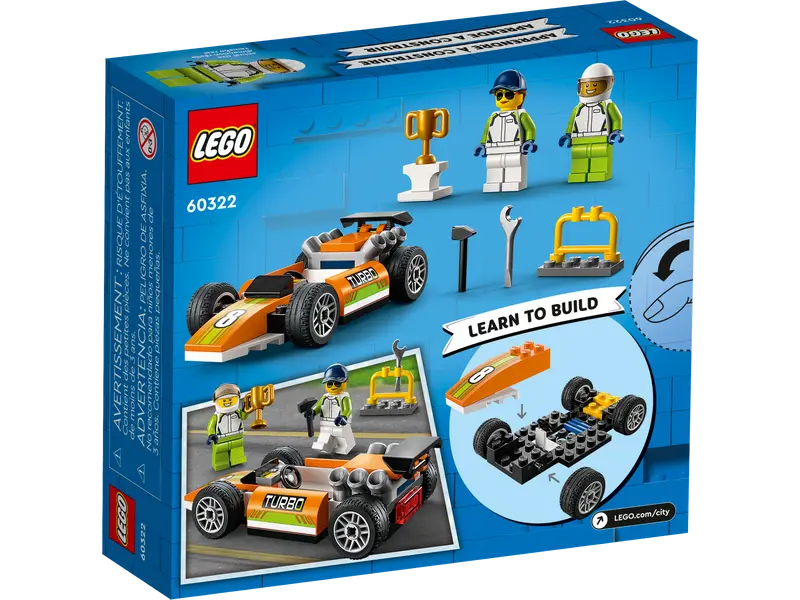 Lego City Racerbil - 4+