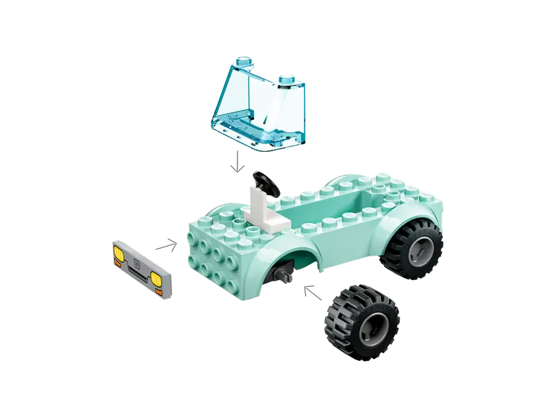 Lego City Djurräddningsbil - 4+