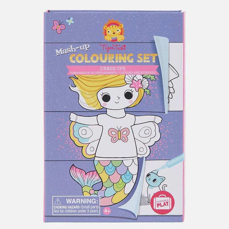 Mash-up Colouring Set – Dress Ups - Tiger Tribe