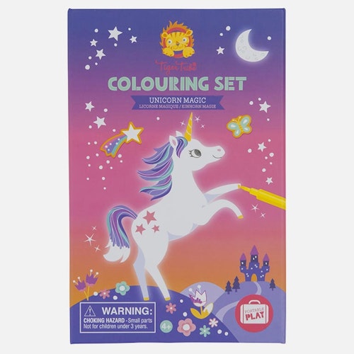 Colouring Set Unicorn Magic - Tiger Tribe