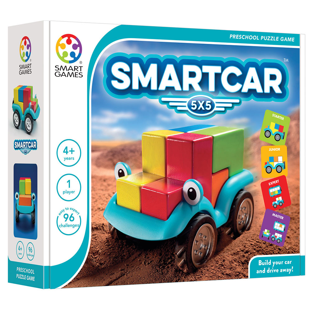 1 Spelare: Smartcar 3D-Pussel - SmartGames