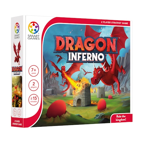 2 Spelare: Dragon Inferno Strategi-spel - SmartGames