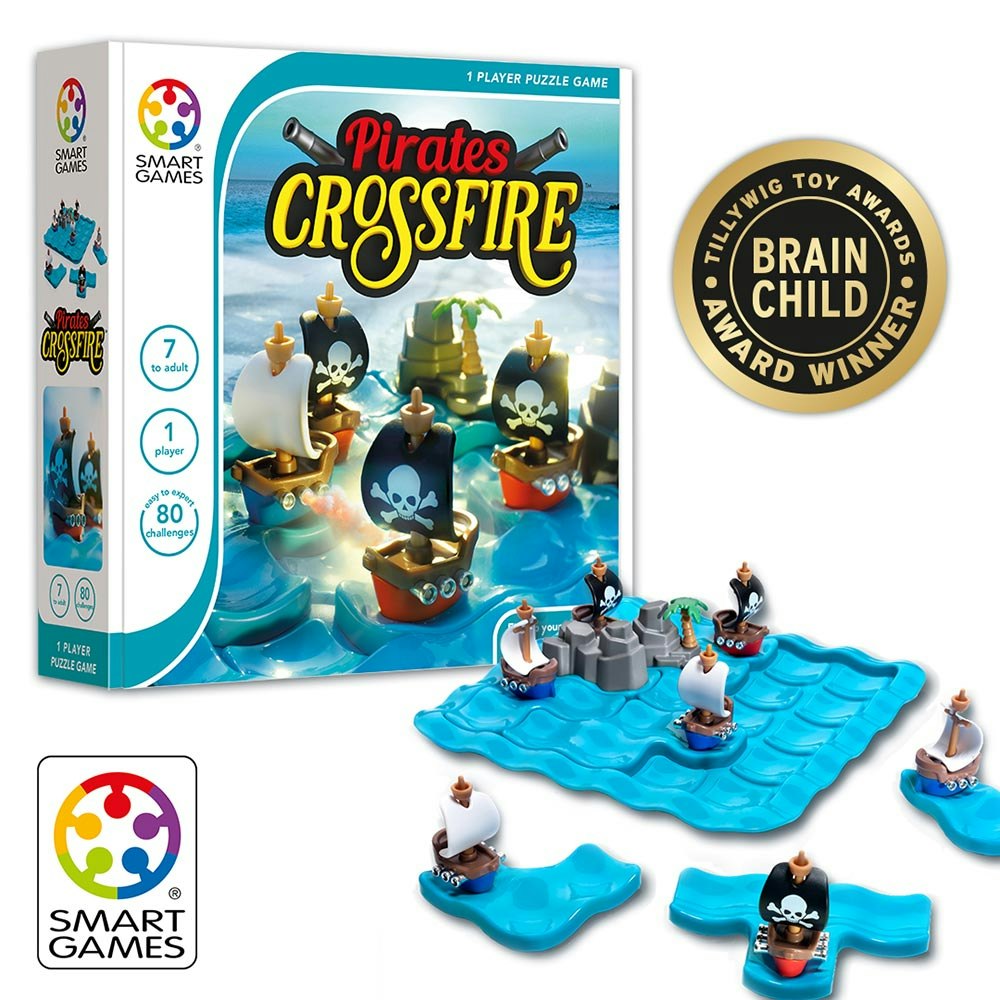 1 Spelare: Pirates Crossfire Pussel - SmartGames