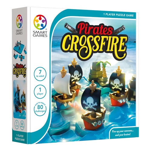 1 Spelare: Pirates Crossfire Pussel - SmartGames