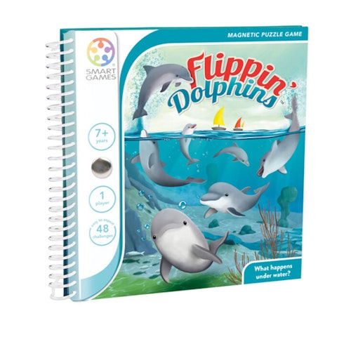 Resespel: Flippin Dolphins Magnet-Pussel - SmartGames