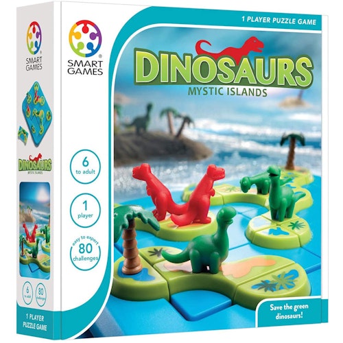 1 Spelare: Dinosaur Mystic Islands - SmartGames