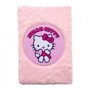 Hello Kitty Anteckningsbok Fluffig Rosa