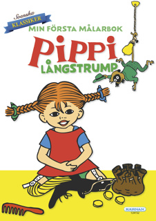 Målarbok Pippi Min första Målarbok