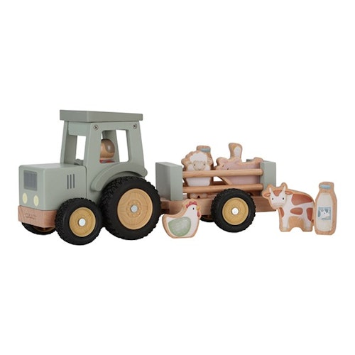 Little Farm Traktor med Vagn FSC Little Dutch