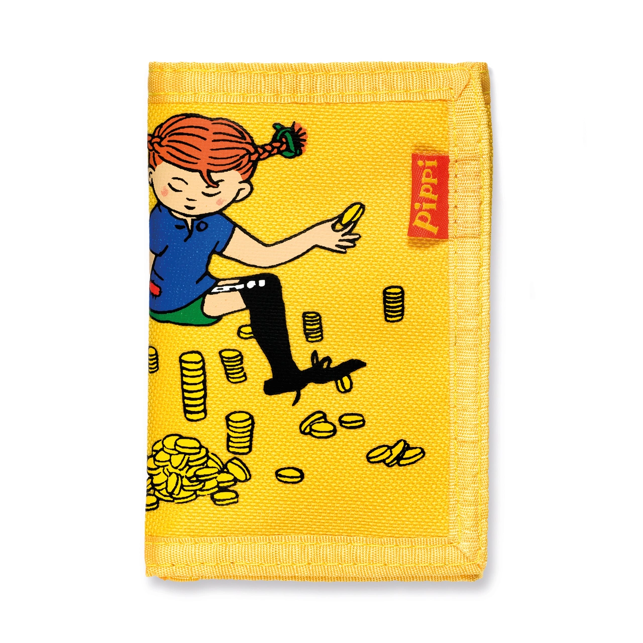 Plånbok gul - Pippi Longstocking