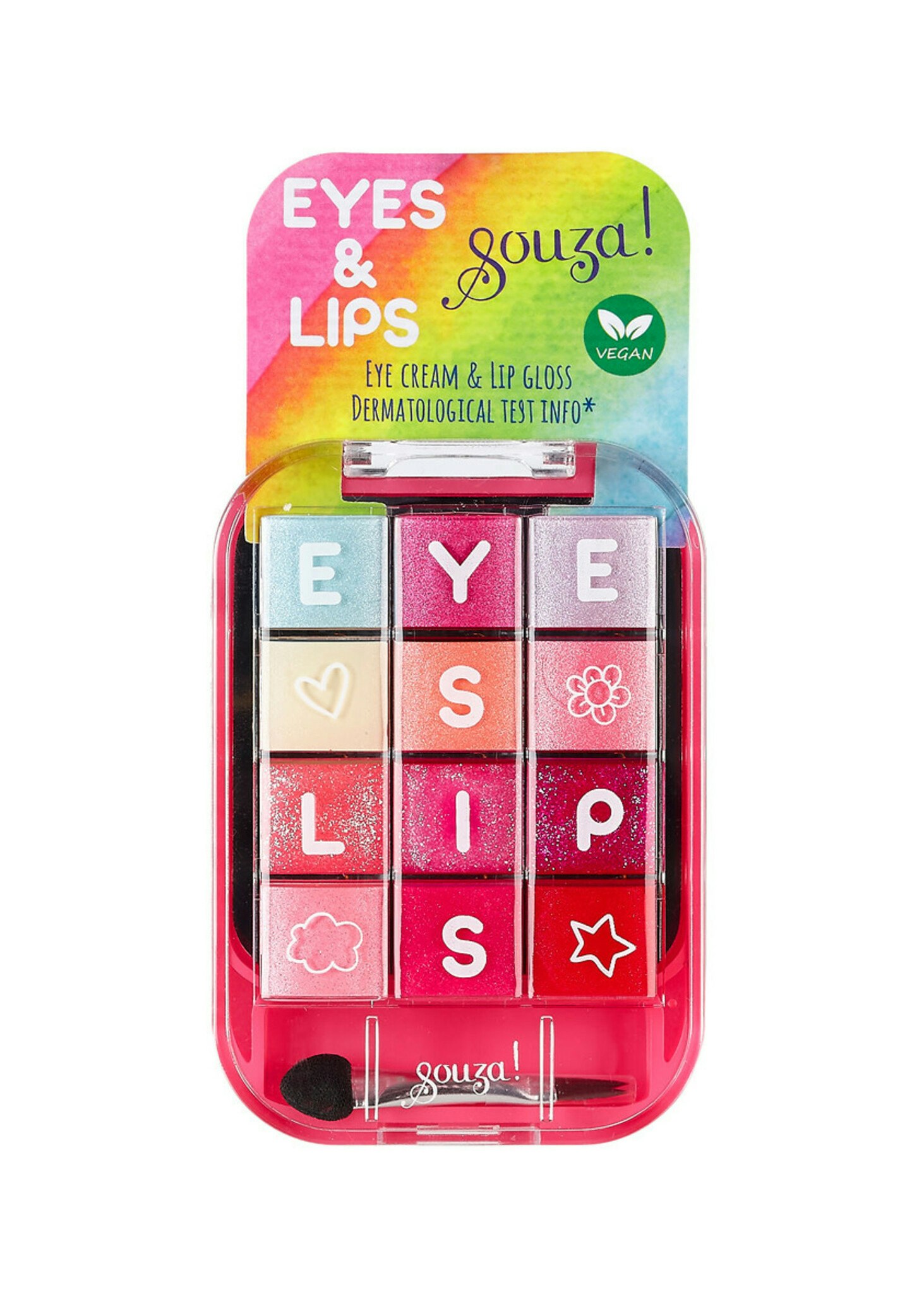Smink Eyes & Lips skuggor - Souza