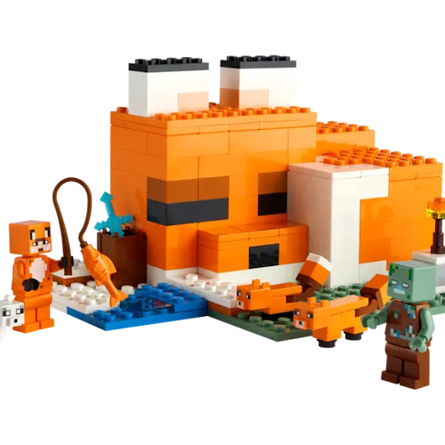 Lego Minecraft Rävlyan 8+