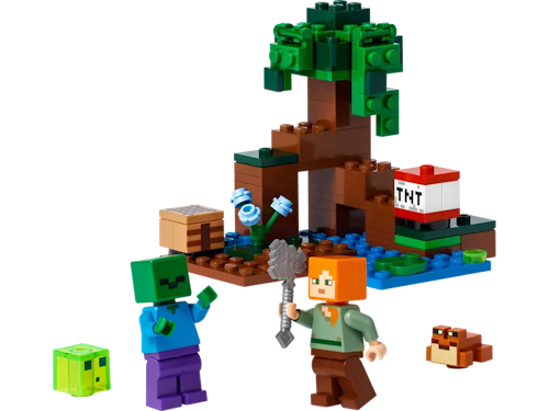 Lego Minecraft Träskäventyret 7+
