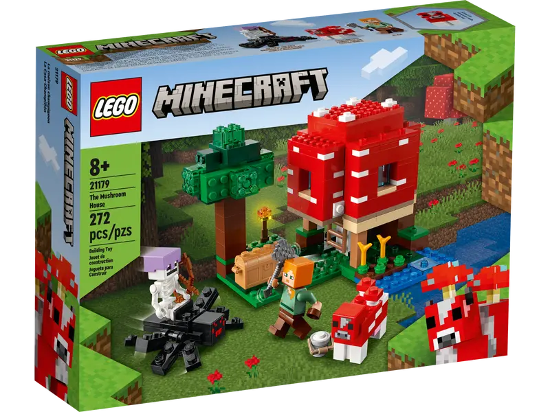 Lego Minecraft Svamphuset 8+