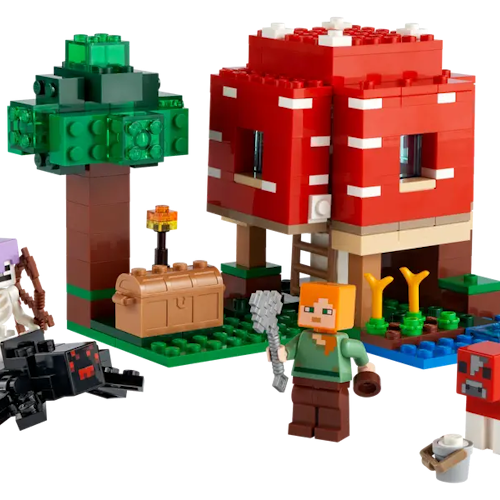 Lego Minecraft Svamphuset 8+