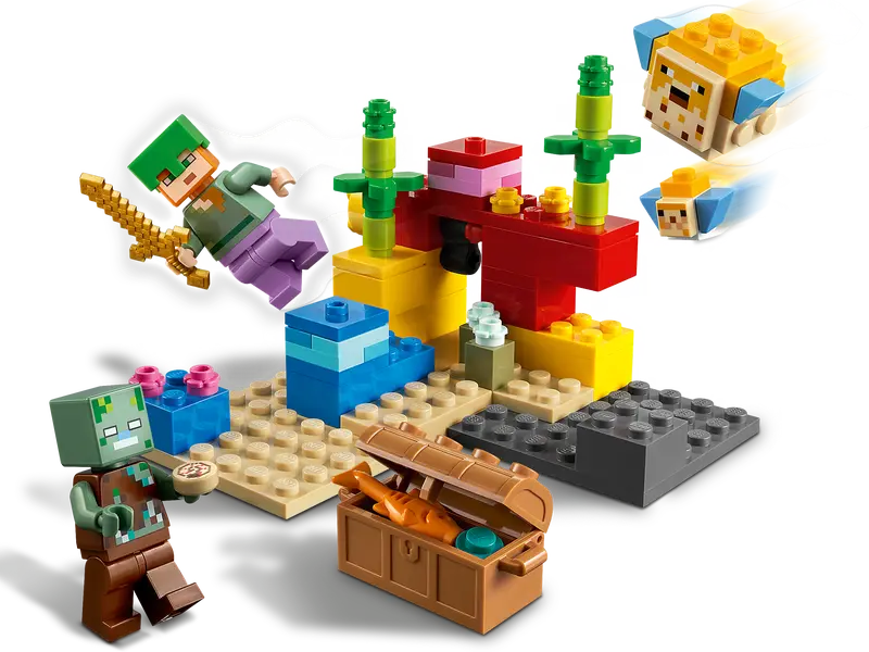 Lego Minecraft Korallrevet 7+