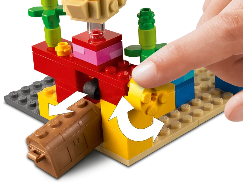 Lego Minecraft Korallrevet 7+