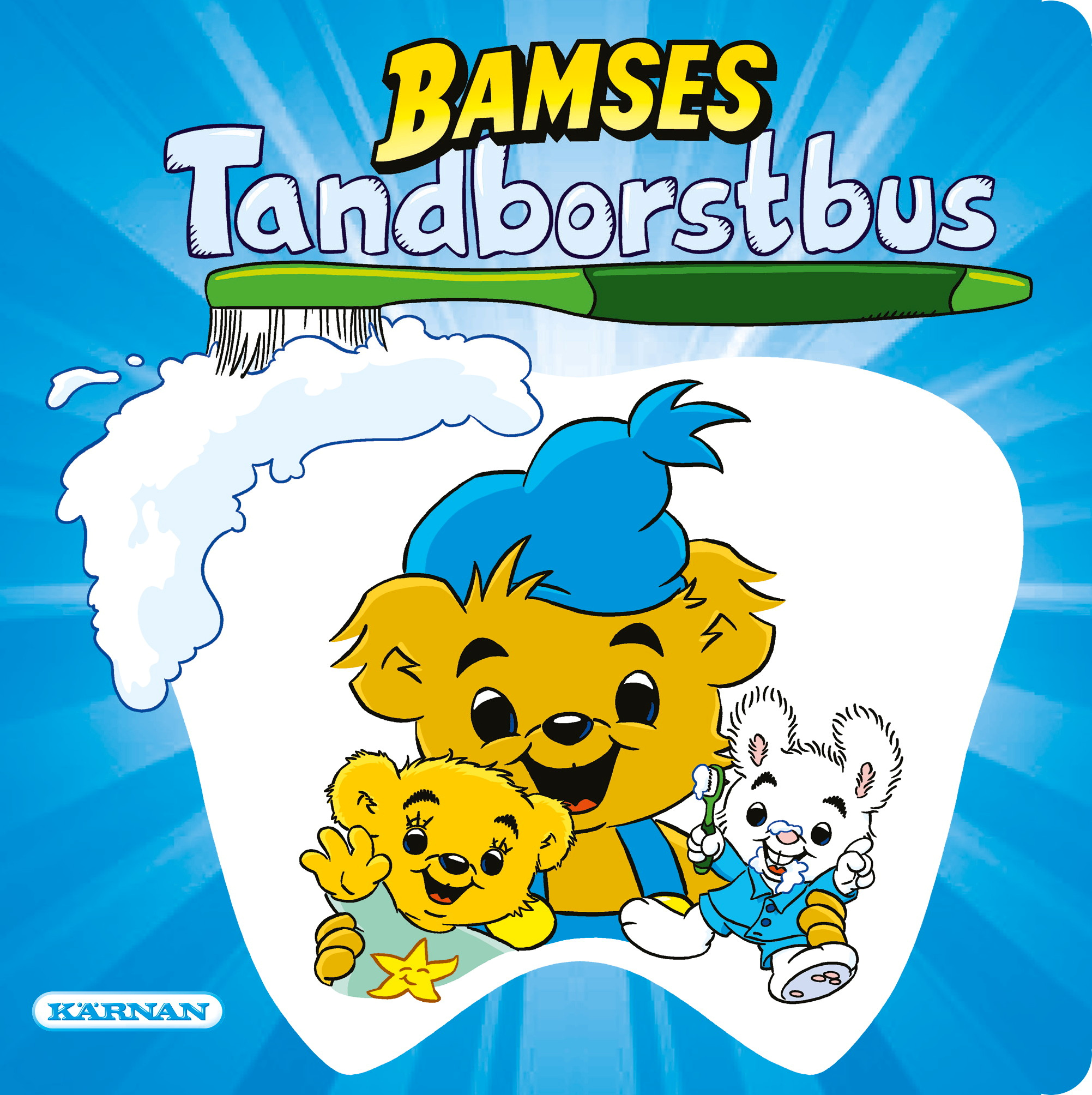 Bamses tandborstbus Bok