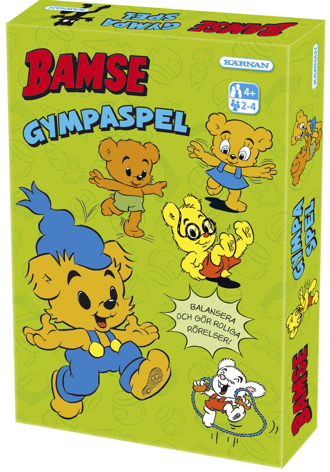 Spel Bamse Gympaspel 4+