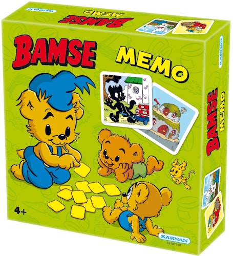 Spel Bamse Memo 4+