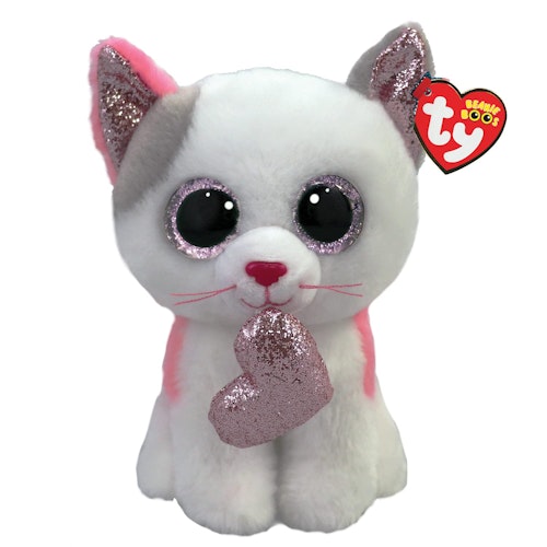 TY Beanie Boo Regular - MILENA - cat w heart