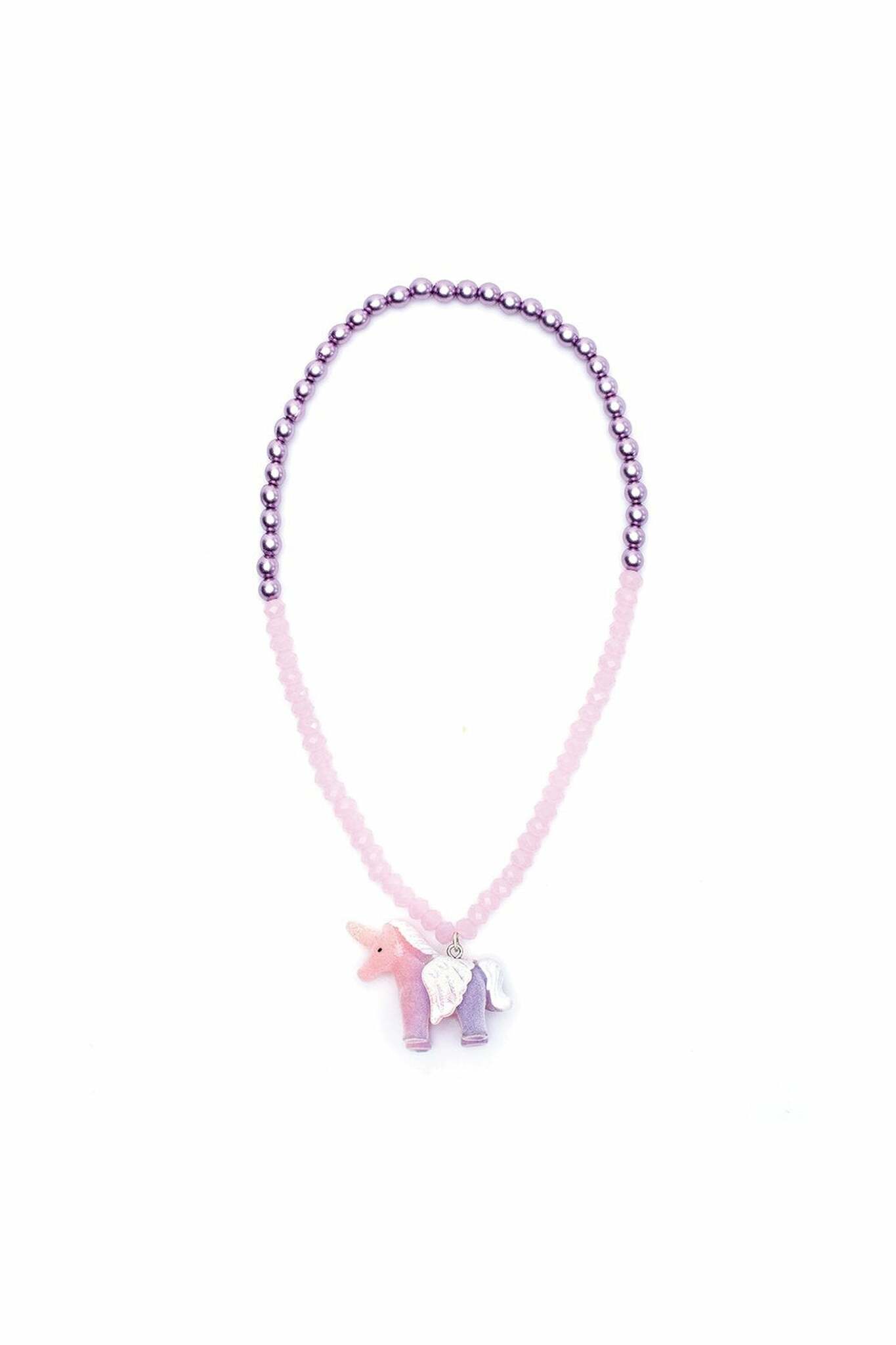 Halsband Enhörning - Lila och rosa