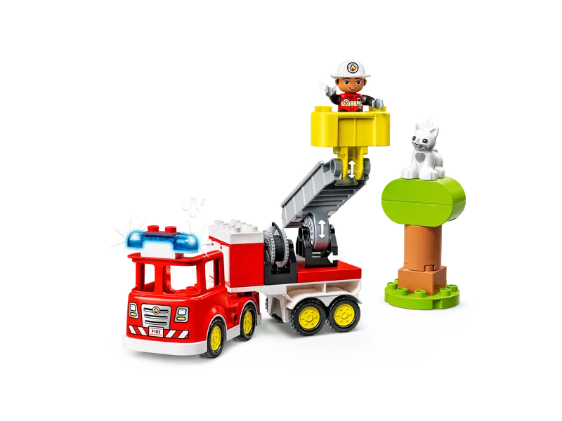 Lego Duplo Brandbil Lyser Låter - 2+