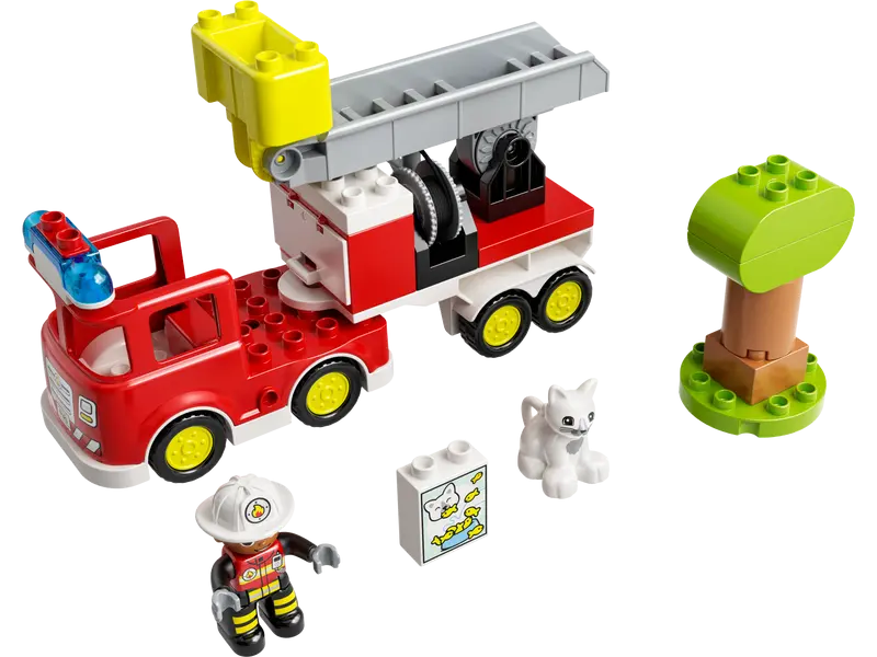 Lego Duplo Brandbil Lyser Låter - 2+