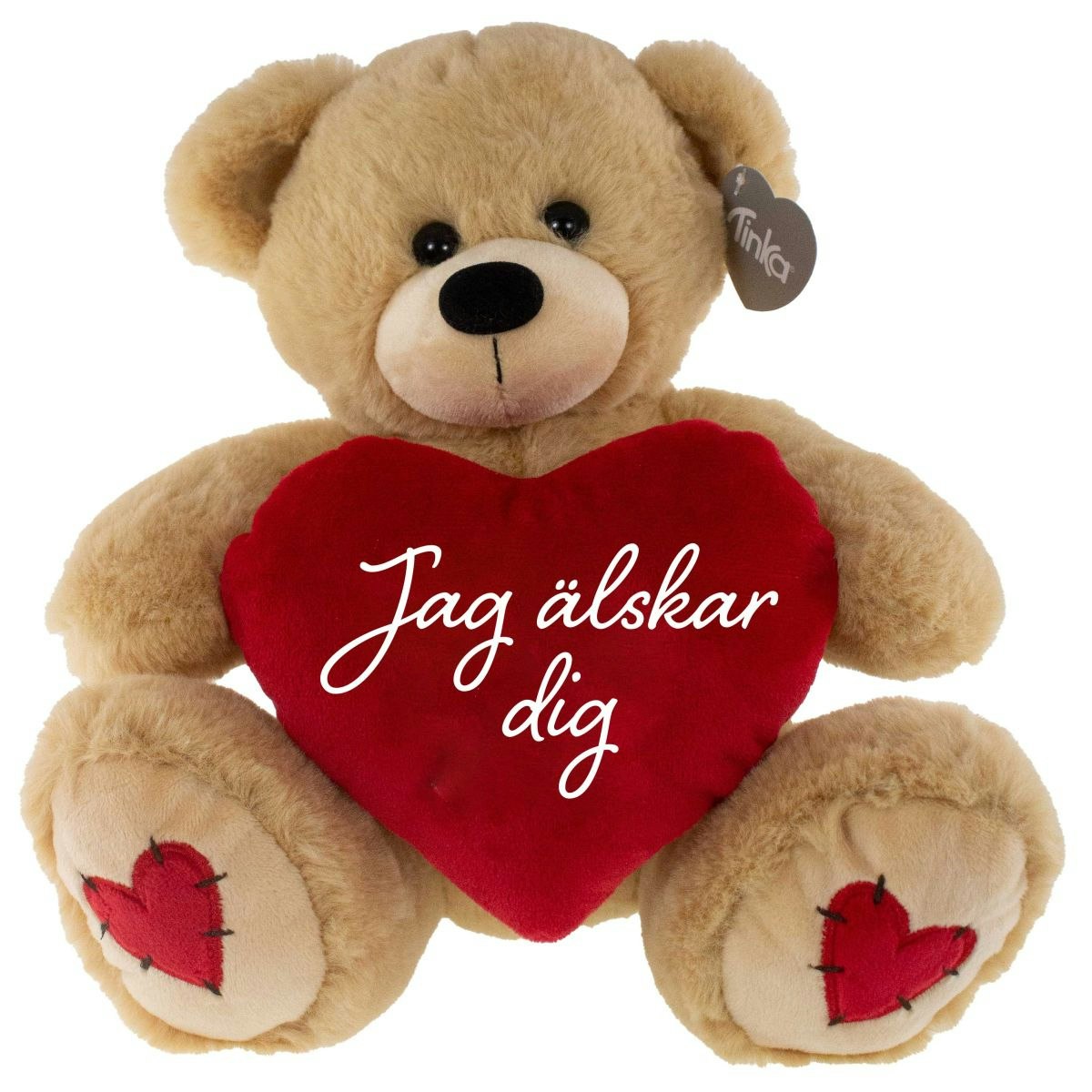 Nalle 23 cm " Jag älskar dig "