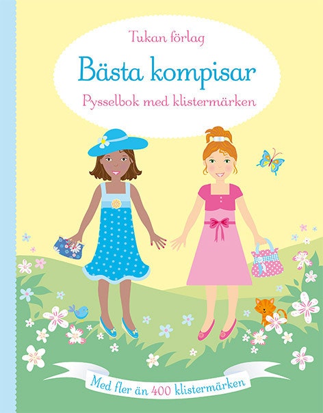 Bästa kompisar: pysselbok med klistermärken - Tukan