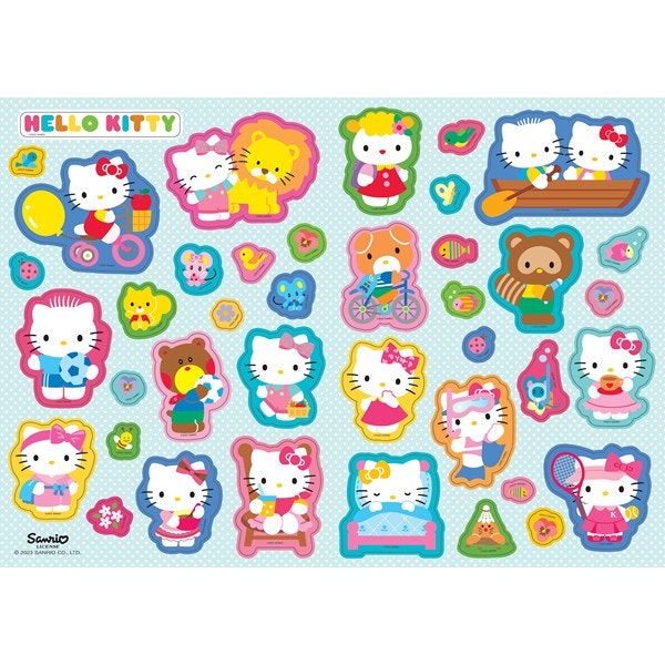 Hello Kitty Målarbok med klistermärken - Kärnan