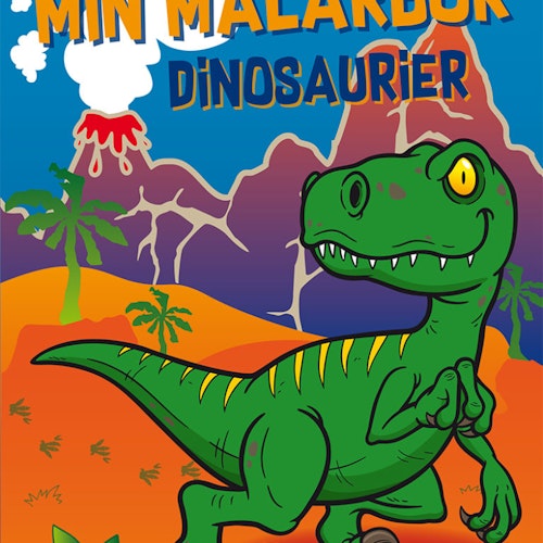 Min Målarbok Dinosaurier - Tukan