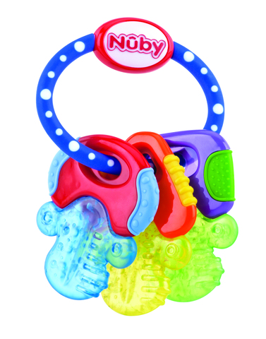 Nuby Teether IcyBite Keys - Bitleksak - 3m+