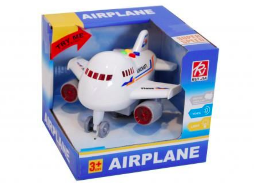 Flygplan 15cm - Ljud och blinkar