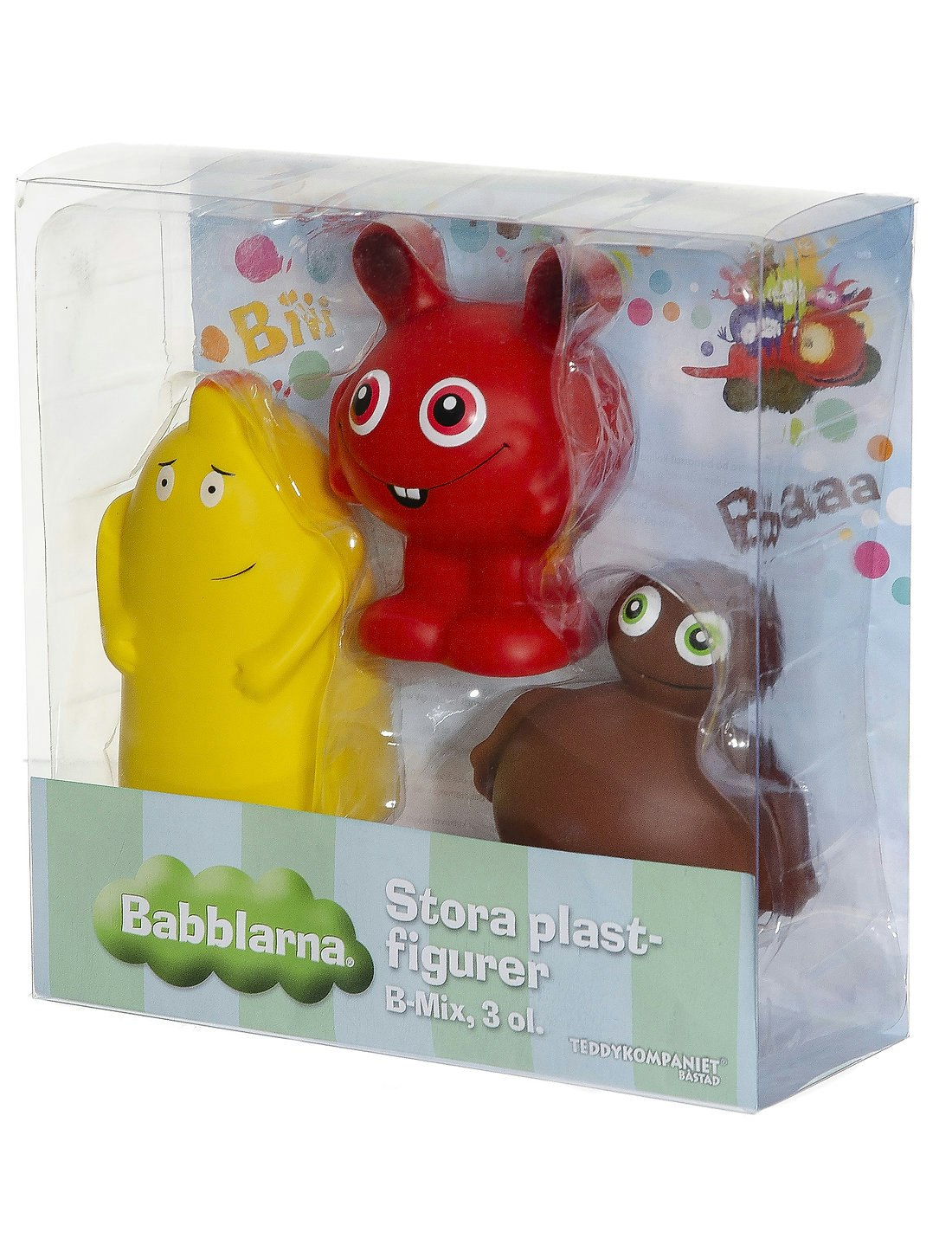 Babblarna - Figurset 3-pack Bobbo, Bibbi och Babba.