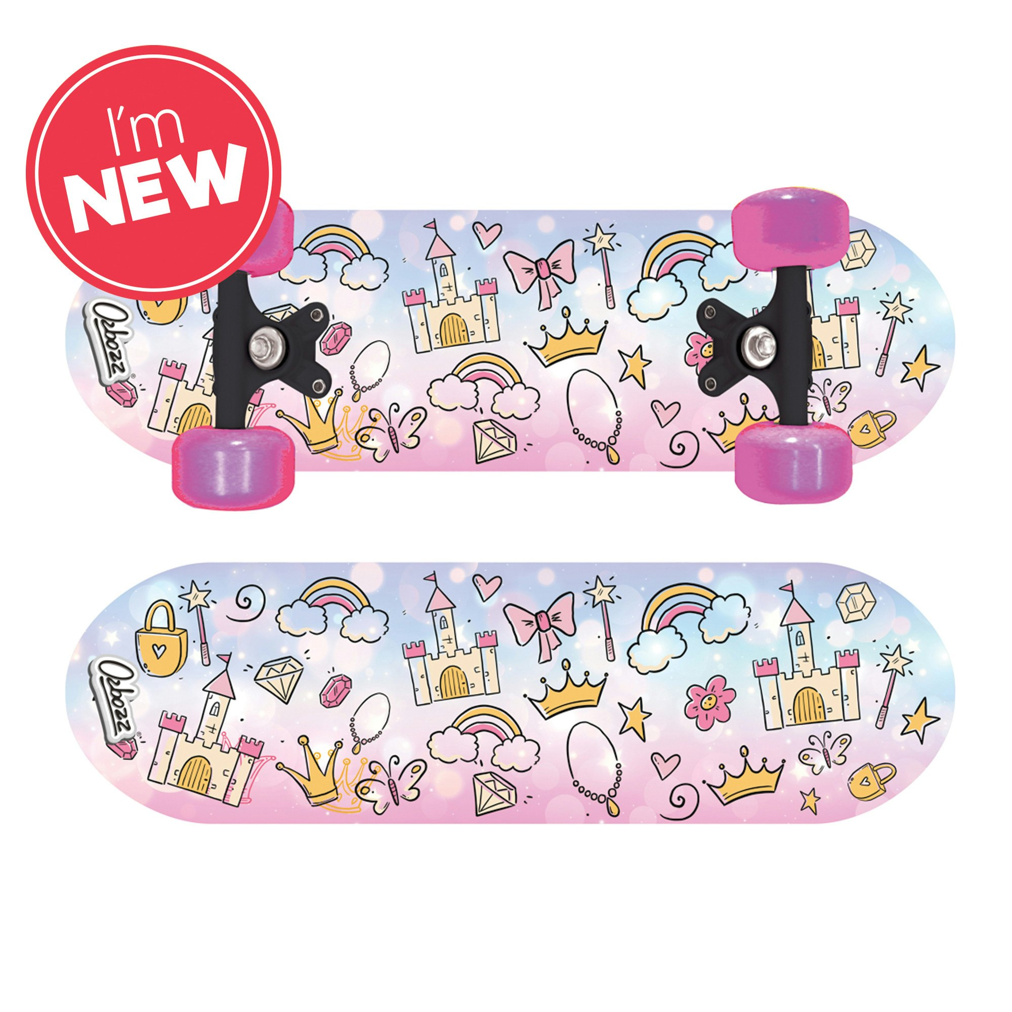 Skateboard Upplysta Hjul - Slott