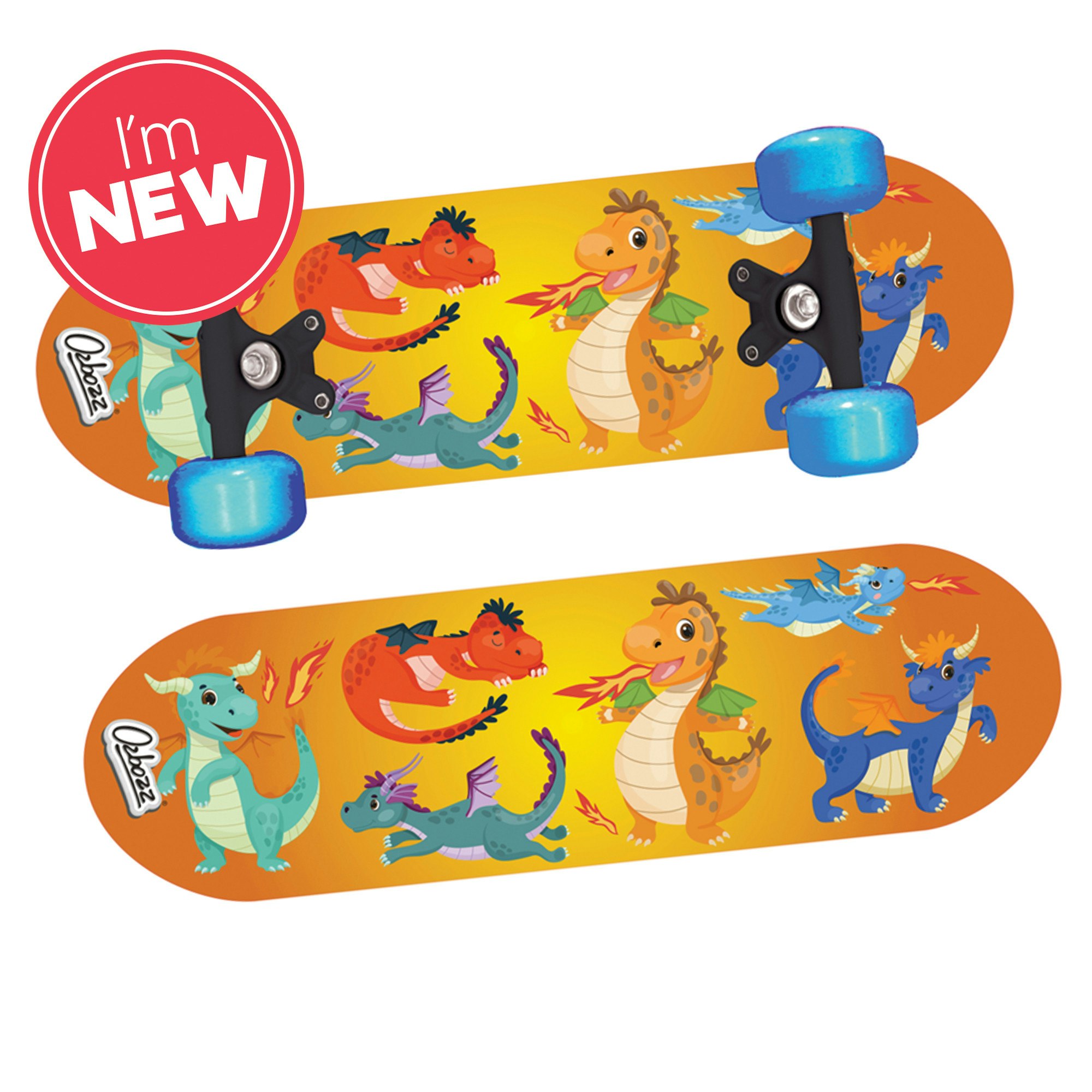 Skateboard Upplysta Hjul - Drake