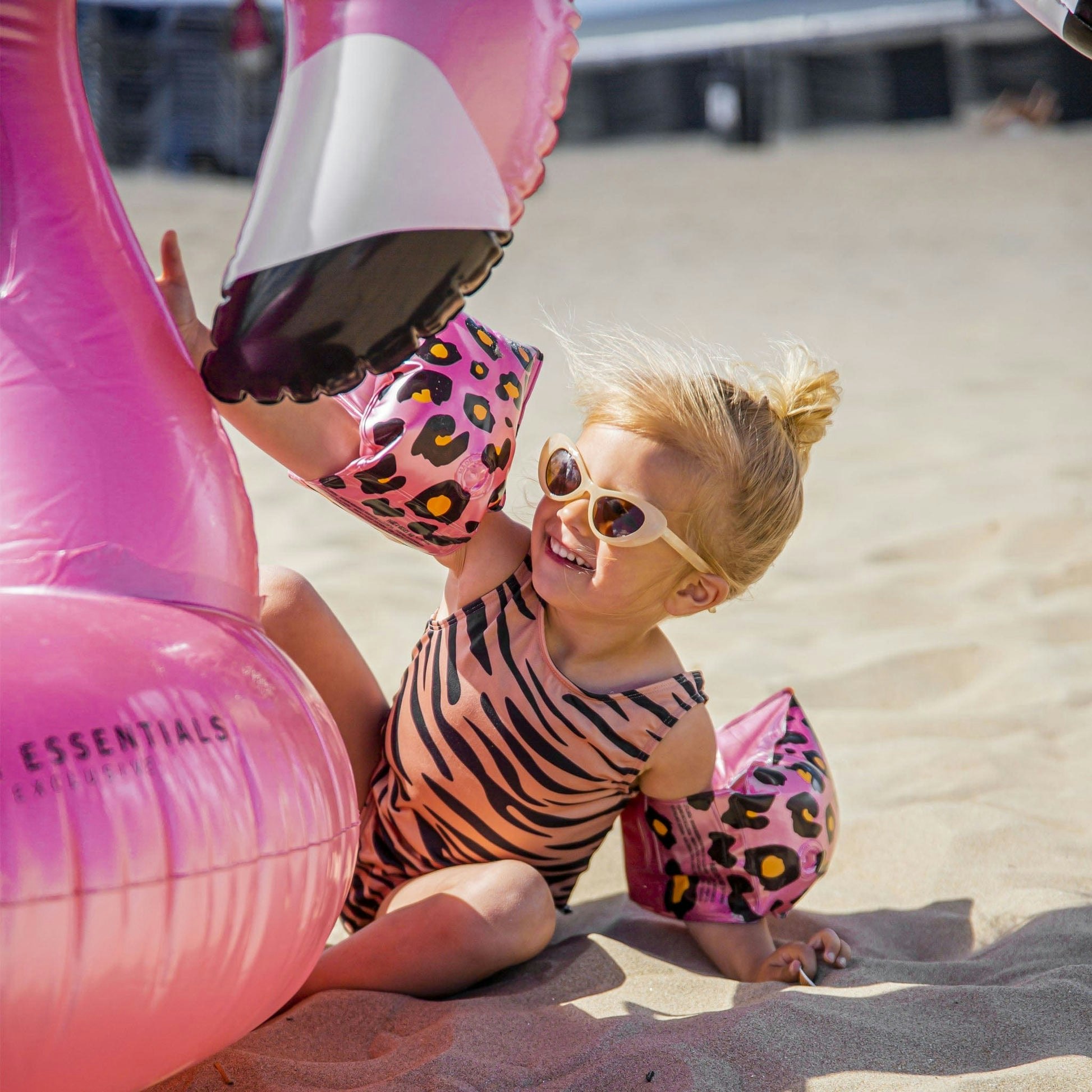 2-6 År Armringar Leopard - Rosé Gold Panterprint