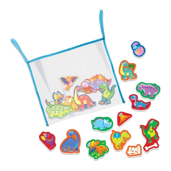 Badstickers Dinosaurier