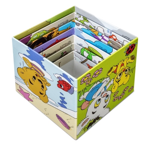 Bamse Stapelltorn i kartong 7 klossar