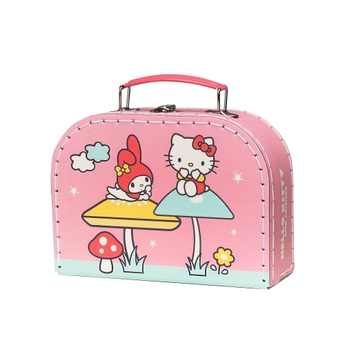 Rosa Hello Kitty - Resväska 20 cm