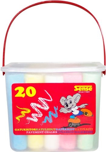 Gatukritor 20pack olika färger