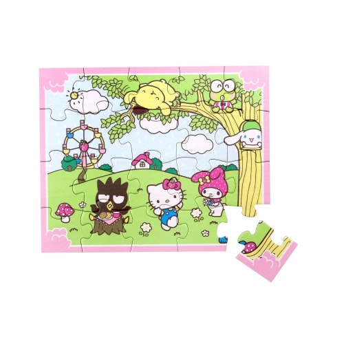 Hello Kitty Träpussel 20 bitar Gröngräset