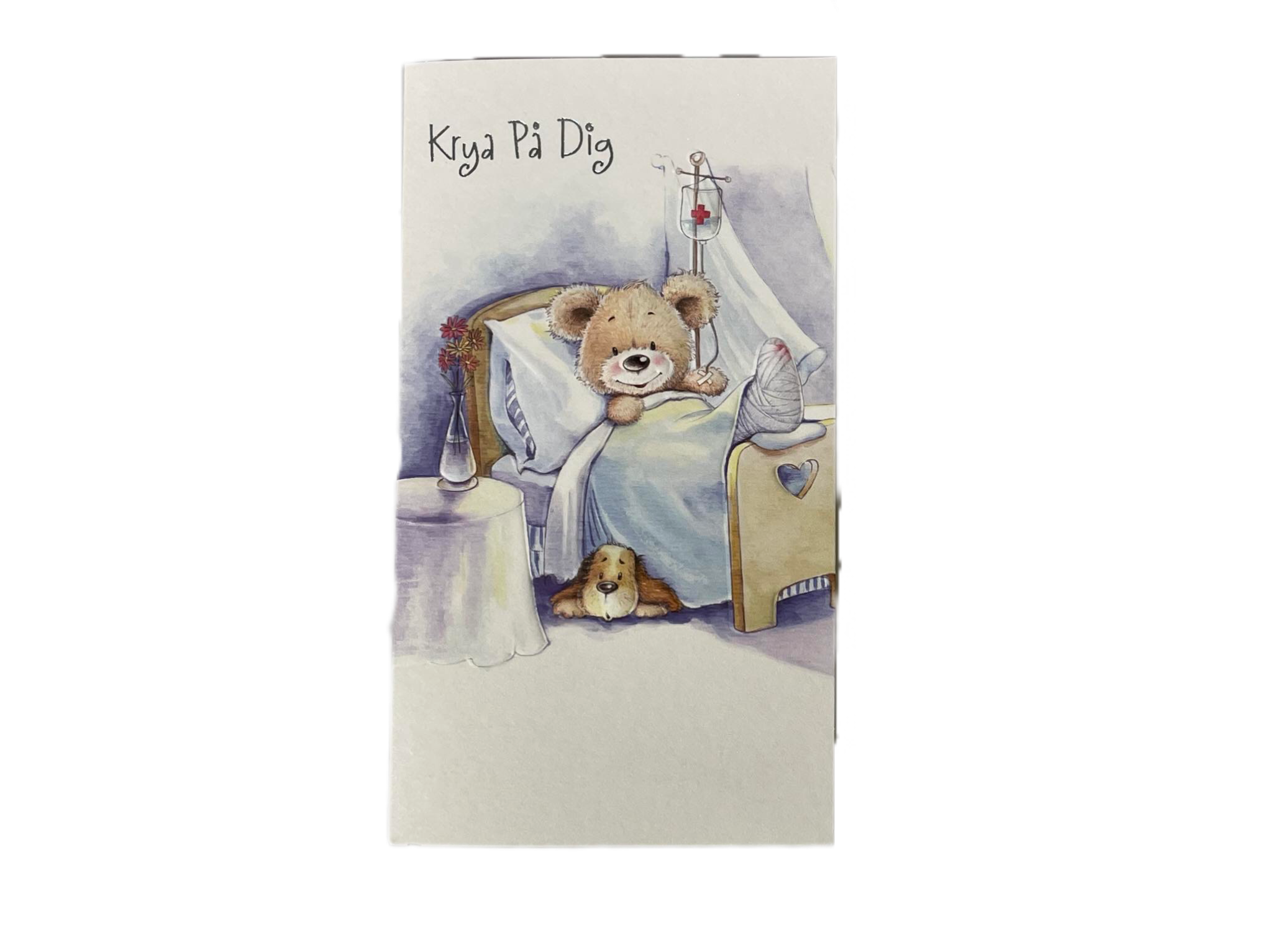 Krya På Dig Dubbelt kort - Teddy