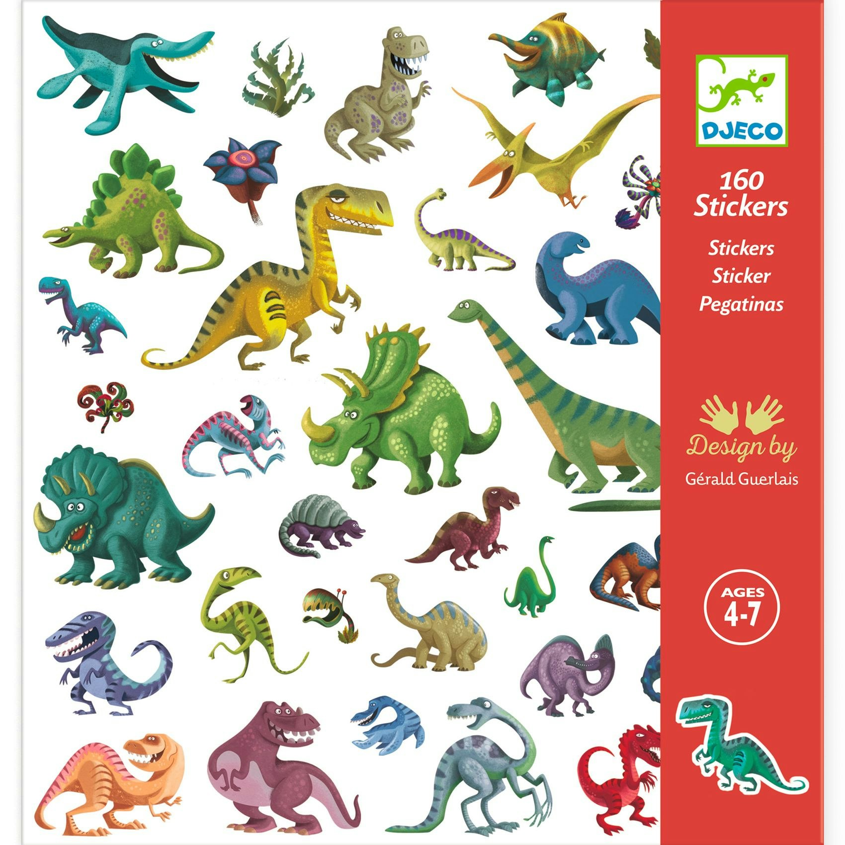 Stickers Dinosaurs - Djeco