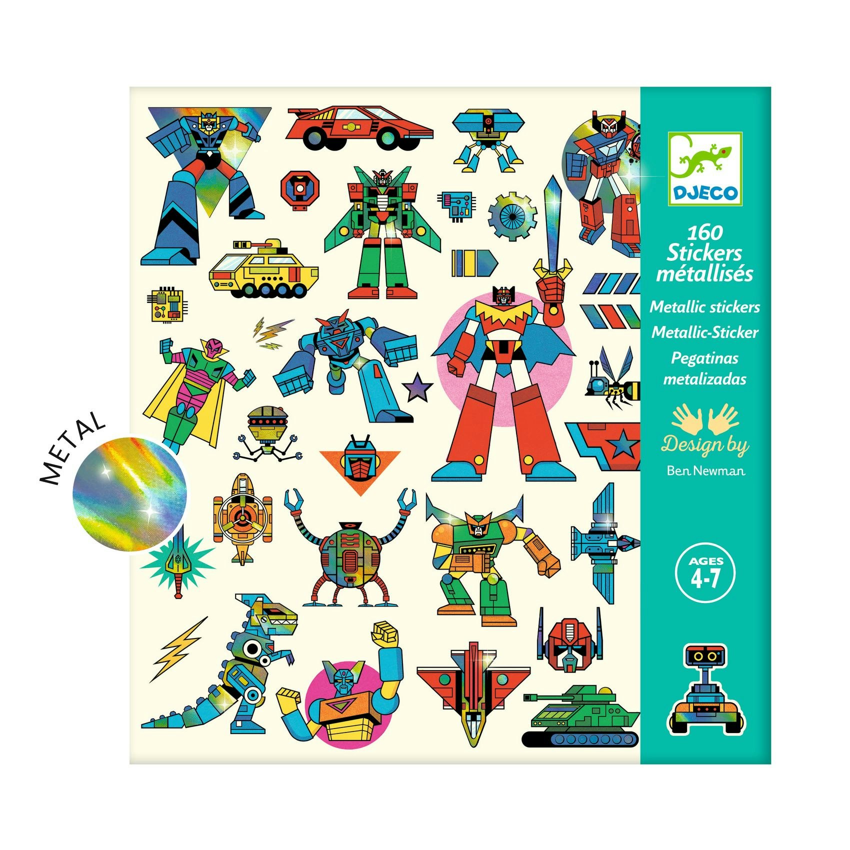 Stickers Robots - Djeco
